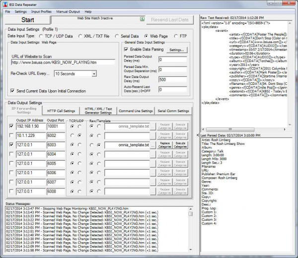 Data Repeater 1.1